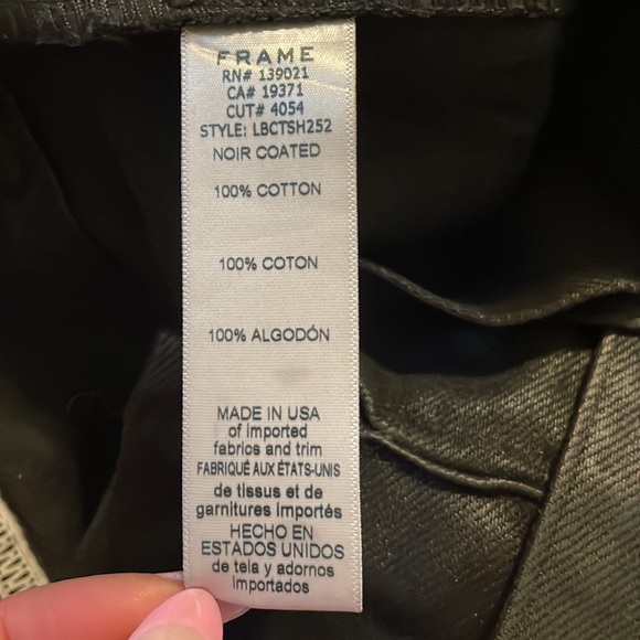 Imaan X Frame coated shorts (25) - Picture 9 of 11